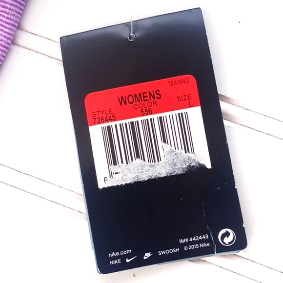 Nike Dri-Fit Striped V Neck Tshirt - Picture 6 of 11